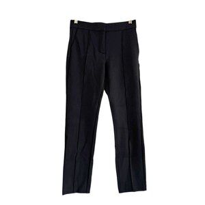 J. Crew Women's Black Tailored Easy Pants In 365 Crepe Size 4